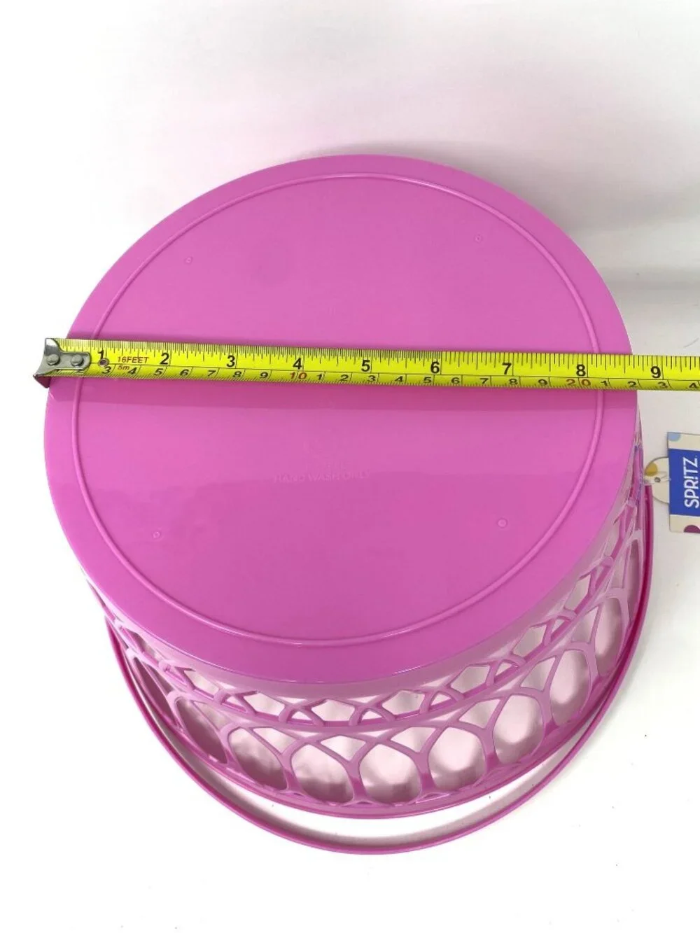 Target Retro Vintage Like Plastic Easter Lattice Basket Pink - Spritz™